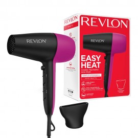Uscator de par Revlon Easy Heat RVDR5347E, tehnologie ionica cu turmalina, 3 trepte de caldura, 2 viteze, concentrator de aer inclus Uscator de par Revlon Easy Heat RVDR5347E, tehnologie ionica cu turmalina, 3 trepte de caldura, 2 viteze, concentrator de aer inclus